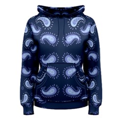 Floral Pattern Paisley Style Paisley Print   Women s Pullover Hoodie by Eskimos