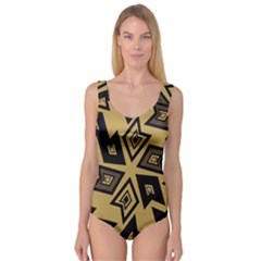 Abstract Pattern Geometric Backgrounds   Princess Tank Leotard  by Eskimos