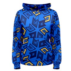 Abstract Pattern Geometric Backgrounds   Women s Pullover Hoodie by Eskimos