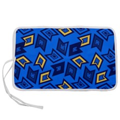 Abstract Pattern Geometric Backgrounds   Pen Storage Case (s) by Eskimos