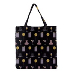 Shiny New Year Things Grocery Tote Bag by SychEva