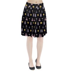 Shiny New Year Things Pleated Skirt by SychEva