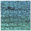 Blue Waves Flow Series 3 Wooden Puzzle Square View1