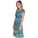 Blue Waves Flow Series 3 Classic Short Sleeve Dress View2
