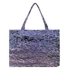 Silver Waves Flow Series 2 Medium Tote Bag by DimitriosArt