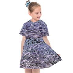 Silver Waves Flow Series 2 Kids  Sailor Dress by DimitriosArt