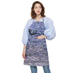 Silver Waves Flow Series 2 Pocket Apron by DimitriosArt