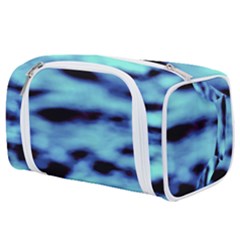 Blue Waves Flow Series 4 Toiletries Pouch by DimitriosArt