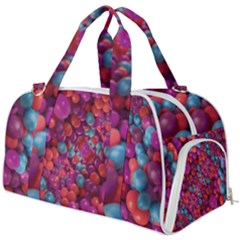 Colorful Spheres Motif Print Design Pattern Burner Gym Duffel Bag by dflcprintsclothing