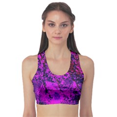 Bromide Diamonds Sports Bra by MRNStudios