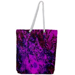 Bromide Diamonds Full Print Rope Handle Tote (Large)