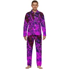 Bromide Diamonds Men s Long Sleeve Velvet Pocket Pajamas Set