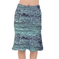 Blue Waves Flow Series 5 Short Mermaid Skirt by DimitriosArt