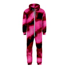 Pink  Waves Flow Series 3 Hooded Jumpsuit (kids) by DimitriosArt