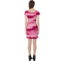 Pink  Waves Flow Series 4 Short Sleeve Skater Dress View2