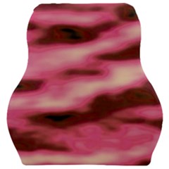 Pink  Waves Flow Series 6 Car Seat Velour Cushion 