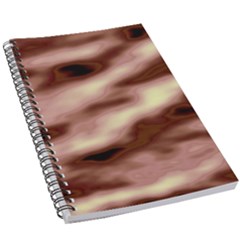 Pink  Waves Flow Series 7 5 5  X 8 5  Notebook by DimitriosArt