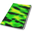 Green Waves Flow Series 3 5.5  x 8.5  Notebook View2