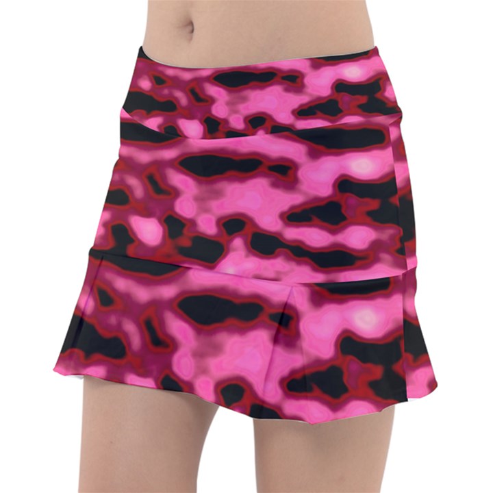 Pink  Waves Flow Series 9 Classic Tennis Skirt