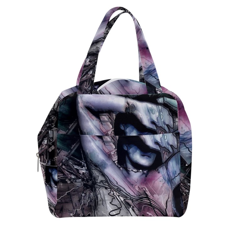 Watercolor Girl Boxy Hand Bag
