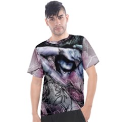 Watercolor Girl Men s Sport Top by MRNStudios