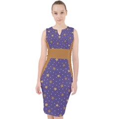 Dots And Stars Midi Bodycon Dress