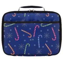 Christmas Candy Canes Full Print Lunch Bag by SychEva