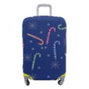 Christmas Candy Canes Luggage Cover (Small) View1