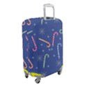 Christmas Candy Canes Luggage Cover (Small) View2