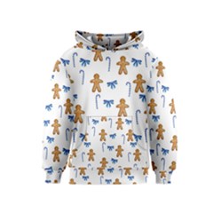 Gingerbread Man And Candy Kids  Pullover Hoodie