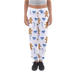 Gingerbread Man And Candy Women s Jogger Sweatpants