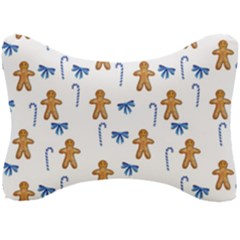 Gingerbread Man And Candy Seat Head Rest Cushion