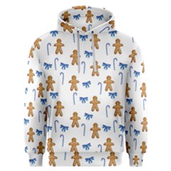 Gingerbread Man And Candy Men s Overhead Hoodie