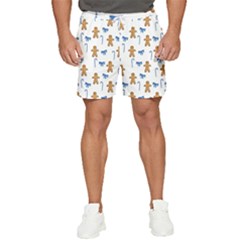 Gingerbread Man And Candy Men s Runner Shorts