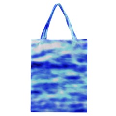 Blue Waves Flow Series 5 Classic Tote Bag by DimitriosArt