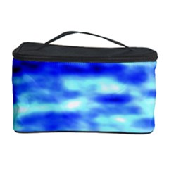 Blue Waves Flow Series 5 Cosmetic Storage by DimitriosArt