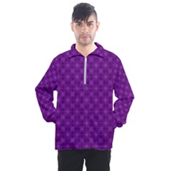 Digital Illusion Men s Half Zip Pullover by Sparkle