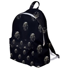 Creepy Head Sculpture With Respirator Motif Pattern The Plain Backpack by dflcprintsclothing