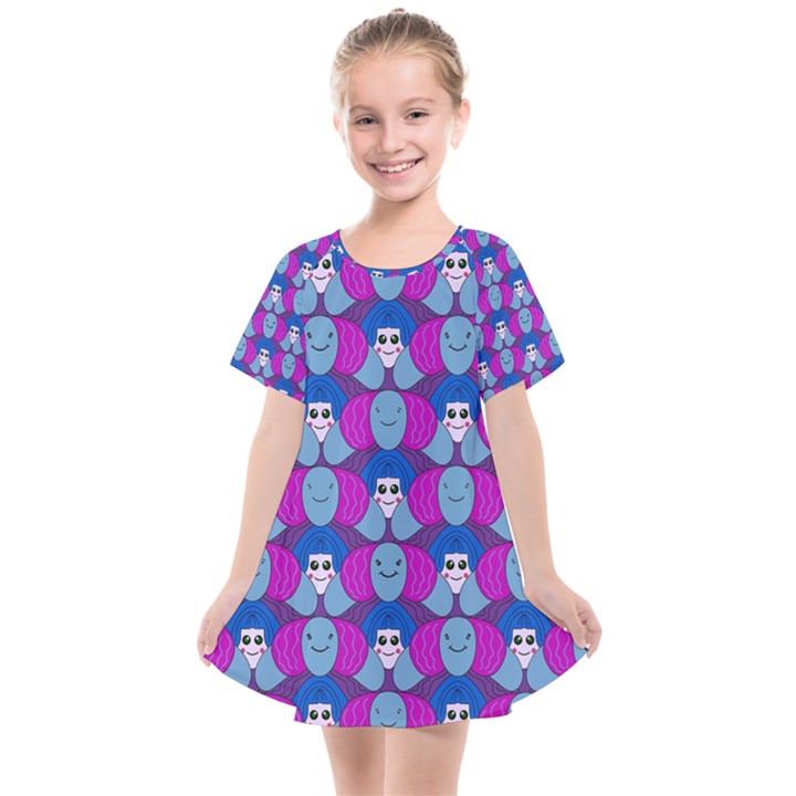 Abstract Kids  Smock Dress