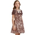 Dino Dig Kids  Bow Tie Puff Sleeve Dress View2