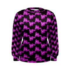 Abstract Waves Women s Sweatshirt by SychEva