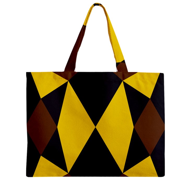 Abstract pattern geometric backgrounds   Zipper Mini Tote Bag