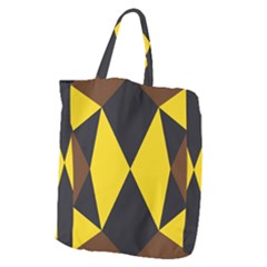 Abstract Pattern Geometric Backgrounds   Giant Grocery Tote