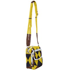 Abstract Pattern Geometric Backgrounds   Shoulder Strap Belt Bag by Eskimos