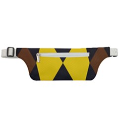 Abstract Pattern Geometric Backgrounds   Active Waist Bag by Eskimos