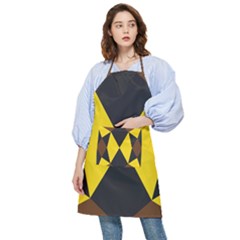 Abstract Pattern Geometric Backgrounds   Pocket Apron by Eskimos