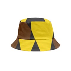 Abstract Pattern Geometric Backgrounds   Inside Out Bucket Hat (kids) by Eskimos