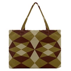 Abstract Pattern Geometric Backgrounds   Zipper Medium Tote Bag by Eskimos