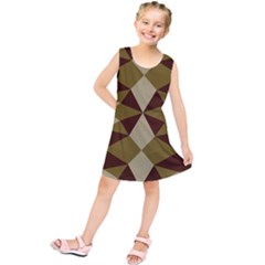 Abstract Pattern Geometric Backgrounds   Kids  Tunic Dress by Eskimos