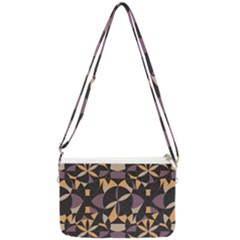 Abstract Pattern Geometric Backgrounds   Double Gusset Crossbody Bag by Eskimos